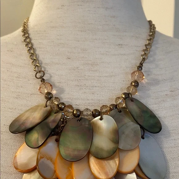 Multi-Color Shell Necklace - Picture 4 of 5